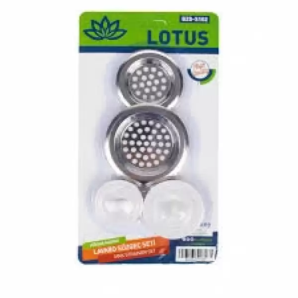 LOTUS LAVABO SÜZGEÇ SETİ 4 PARÇA BZD-107