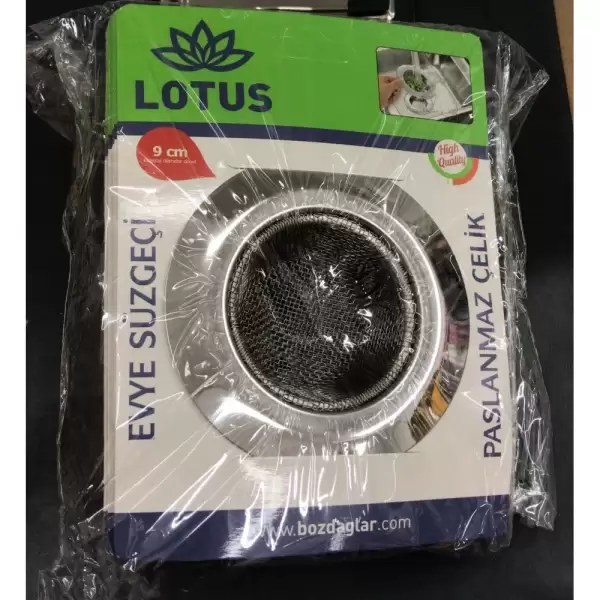 LOTUS LAVABO SÜZGECİ 7 CM DERİN LTS-SZG104