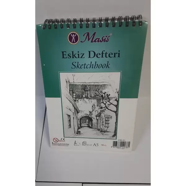 MASİS ESKİZ DEFTERİ L90-A5 90 GR (PKT-5 Lİ)