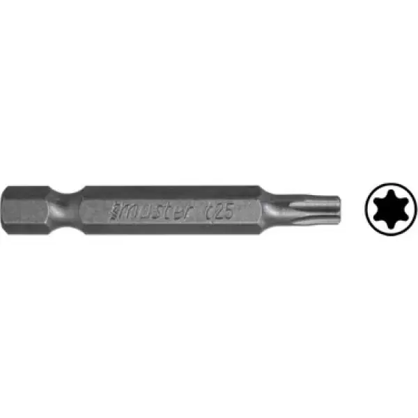 MASTER BİTS UÇ PZ TORX 25X50 MM 530390 (PKT-30 LU)