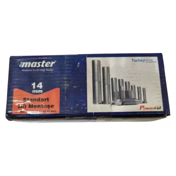 MASTER MİL MENTEŞE 14 MM 40 LI 503602