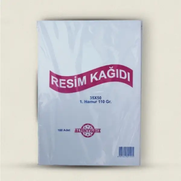 MERCAN RESİM KAĞIDI 35X50 100 LÜ