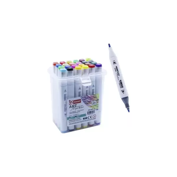 MİKRO ART MARKER KALEM ZW-8001-48 S (PKT-48 Lİ)