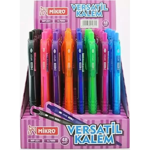 MİKRO VERSATİL KALEM 0.7 MM CHAMP-190 (PKT-48 Lİ)