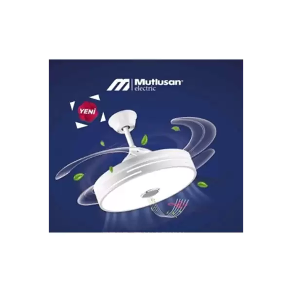 MUTLUSAN AYDINLATMALI TAVAN VANTİLATÖRÜ BLUETOOTH