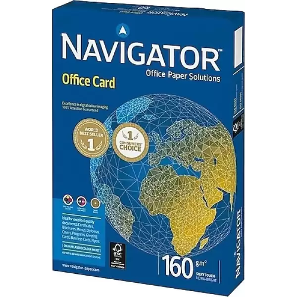 NAVİGATOR GRAMAJLI KAĞIT A3 160 GR (PKT-250 Lİ)