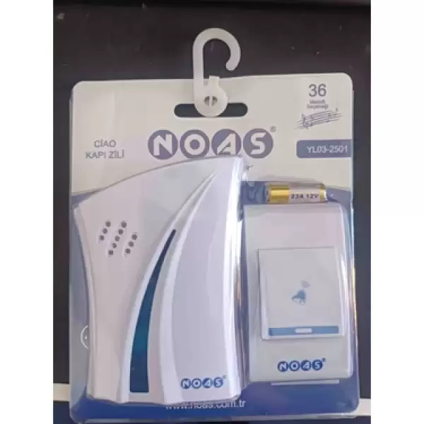 NOAS KABLOSUZ KAPI ZİLİ YL03-2501