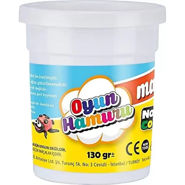 NOVA COLOR OYUN HAMURU BEYAZ 100 GR NC-4146