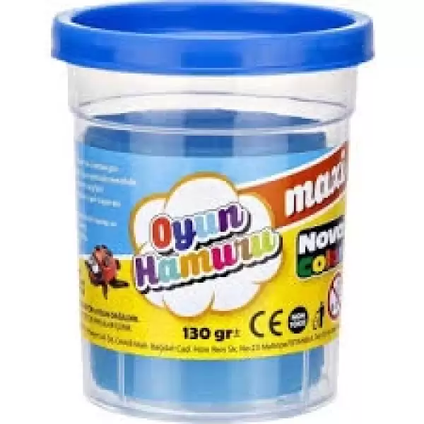 NOVA COLOR OYUN HAMURU TEK RENK MAVİ NC-4142