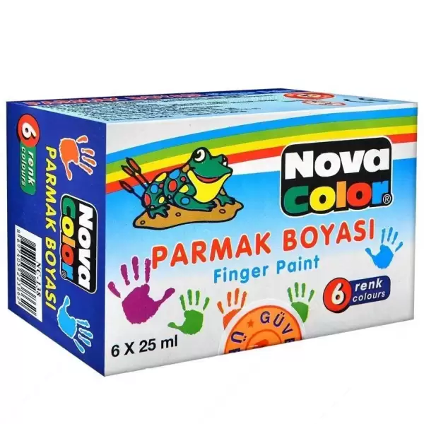 NOVA COLOR PARMAK BOYASI 6 LI NC-138