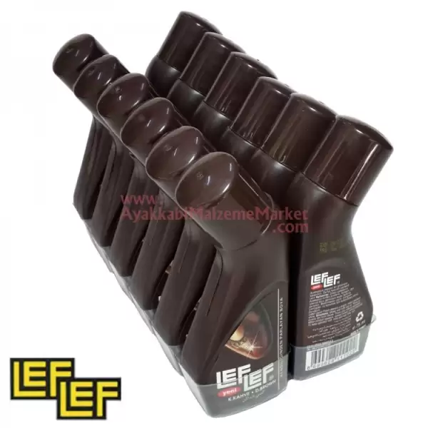 NURİ LEFLEF AYAK.BOYA.LİKİT K.KAHVE 75 ML(PK-12L)