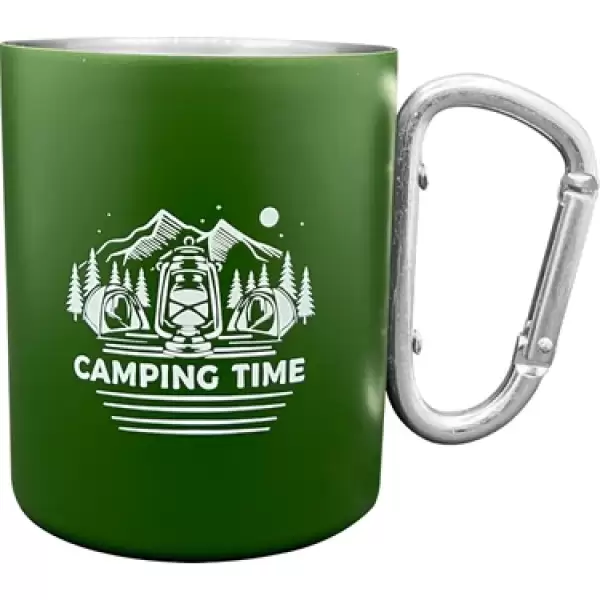 ORCAMP KARABİNA ÇELİK KUPA YEŞİL 180 ML OUT-1850