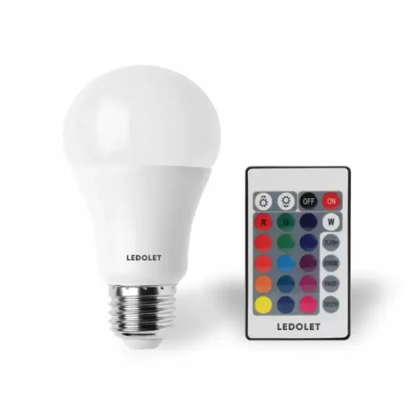 PANTHER LEDOLET LED AMPUL KUMANDALI 9 W RGB