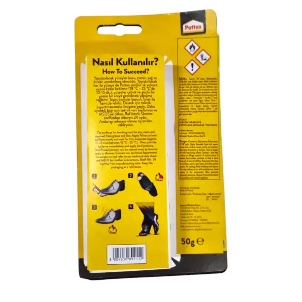 PATTEX KONTAKT YAPIŞTIRICI AHŞAP 50 GR 2872091