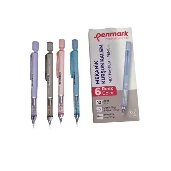 PENMARK MEK.VERSATİL KALEM 0.7MM HS-2620 (PK-12Lİ)