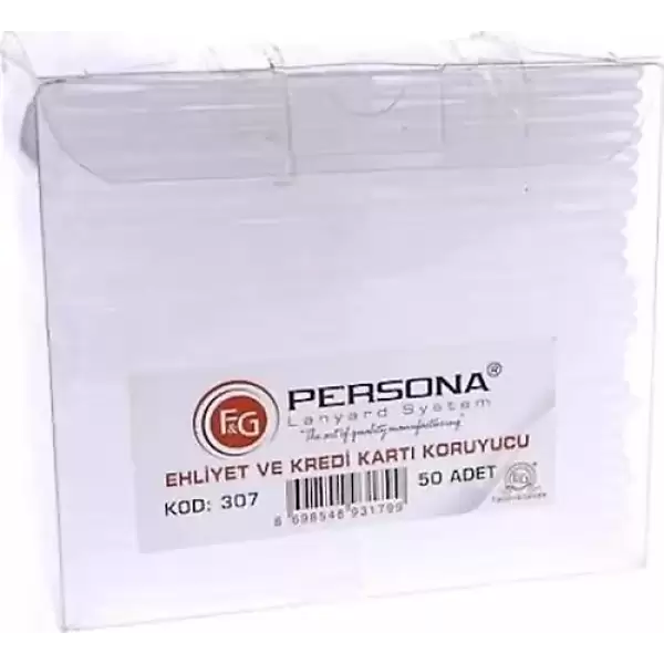 PERSONA EHLİYET VE KREDİ KARTI KORUYUCU 307(PK-50)