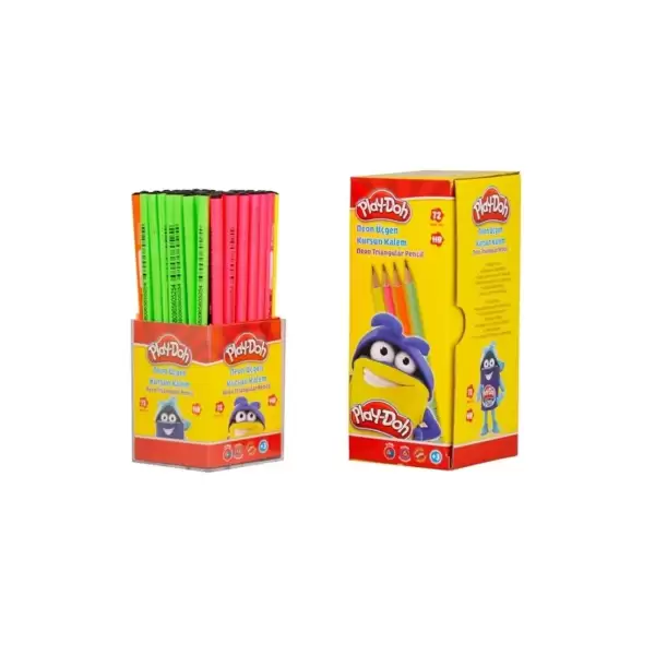 PLAY-DOH KURŞUN KALEM YUV.NEON KK-0012 (PKT-72 Lİ)