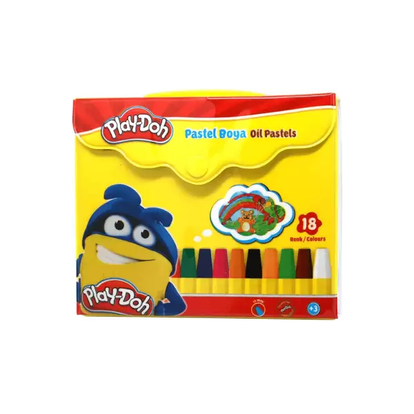 PLAY-DOH PASTEL BOYA ÇANTALI 18 Lİ PA-006