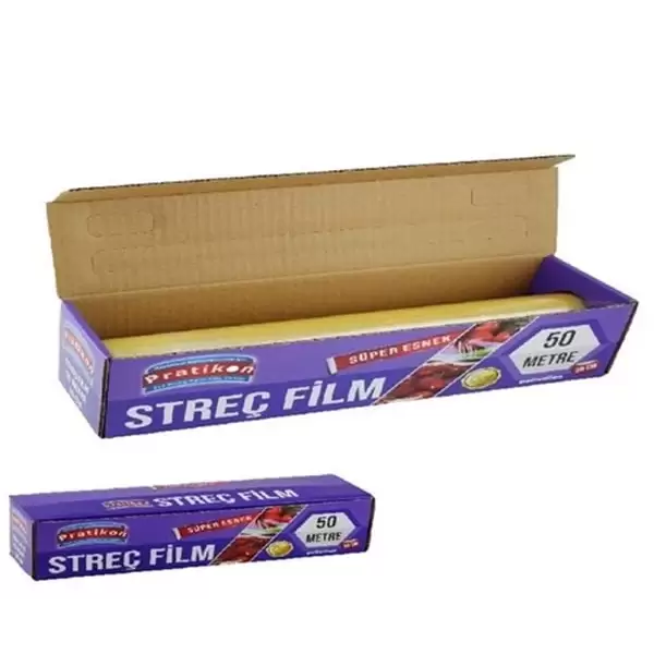 PRATİKON STREÇ FİLM 30X50 MT DÖKME PR-2446