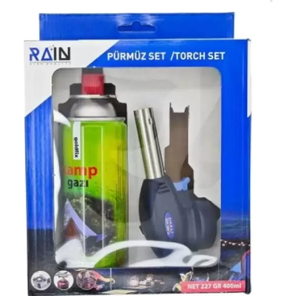 RAIN ÇAKMAKLI PÜRMÜZ SETİ 400 ML+227 GR RN-0000