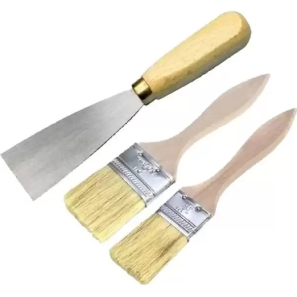 REAL ÖZS KESTİRME FIRÇA VE SPATULA SET 3 PRÇ.10148