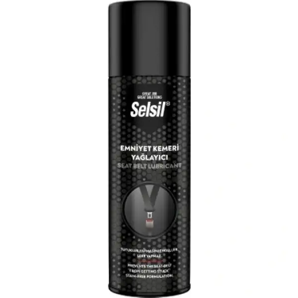 SELSİL EMNİYET KEMERİ YAĞLAYICI 200 ML TAS-024