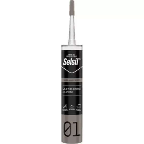 SELSİL Q1 SİLİKON ANTRASİT GRİ 280 GR 44080