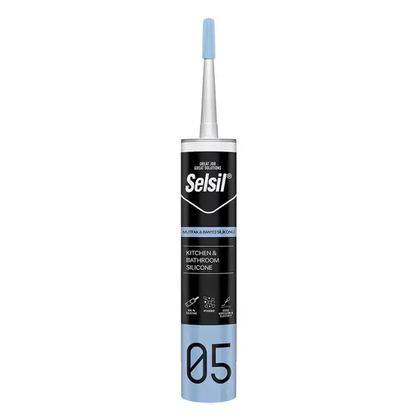 SELSİL Q5 DUŞAKABİN SİLİKONU BEYAZ 280 ML 2430