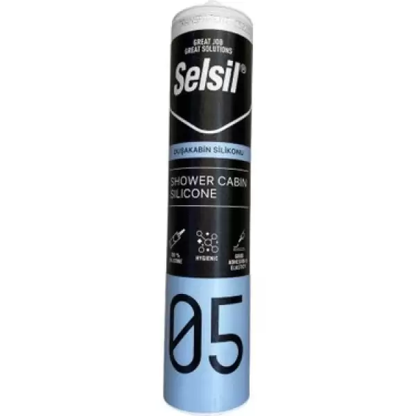 SELSİL Q5 DUŞAKABİN SİLİKONU ŞEFFAF 280 ML 2431