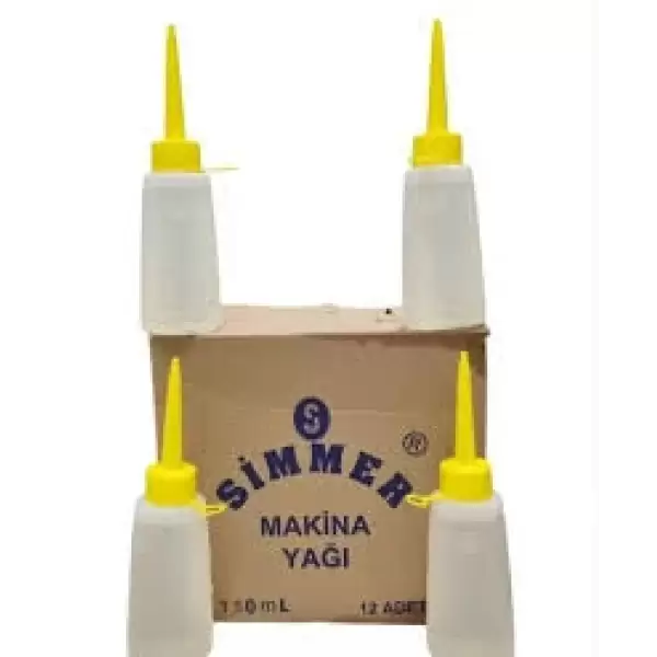 SİNER SİMMER MAKİNE YAĞI 150 CC (PKT-12 Lİ)