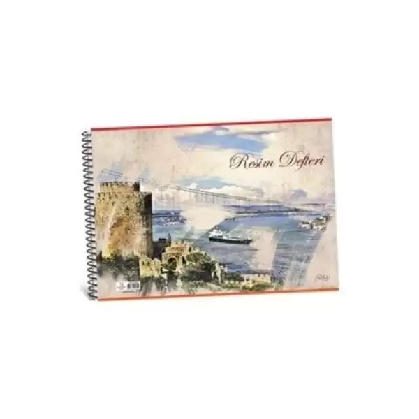 SİNGLE COLOR RESİM DEFTERİ KK.25X35 CM 15 YP.0002