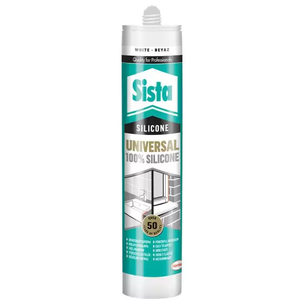 SİSTA SİLİKON BEYAZ 280 ML