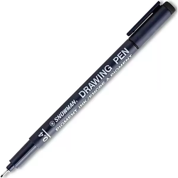 SNOWMAN TEKNİK ÇİZİM KALEMİ 0.4 MM SİYAH FT-700