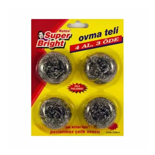 SUPER-BRİGHT OVMA TELİ 4 LÜ 2306-4