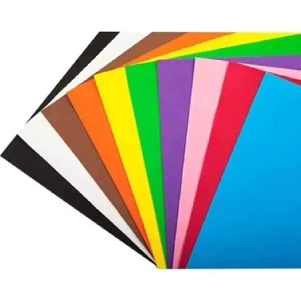 TİCON FON KARTONU 50X70 CM 160 GR KIRMIZI(PKT-100)