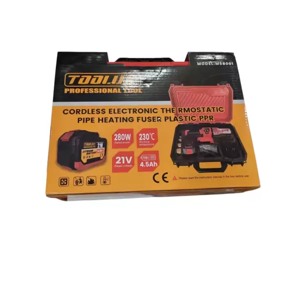 TOOLUX BORU KAYNAK MAKİNESİ ŞARJLI MSB-001