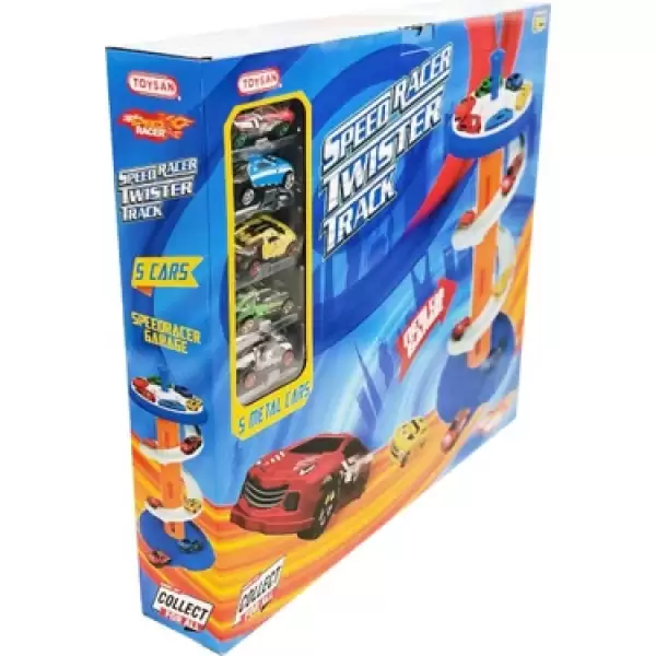 TOY37 TOYSAN RACER TWISTER TRACK 5 METAL ARABA