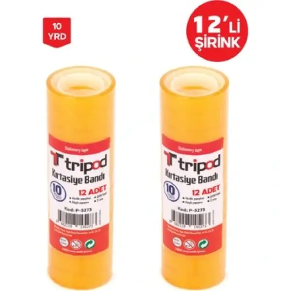 TRİPOD SELEFON BANT-KIRTASİYE BANDI 10 MT P-5273