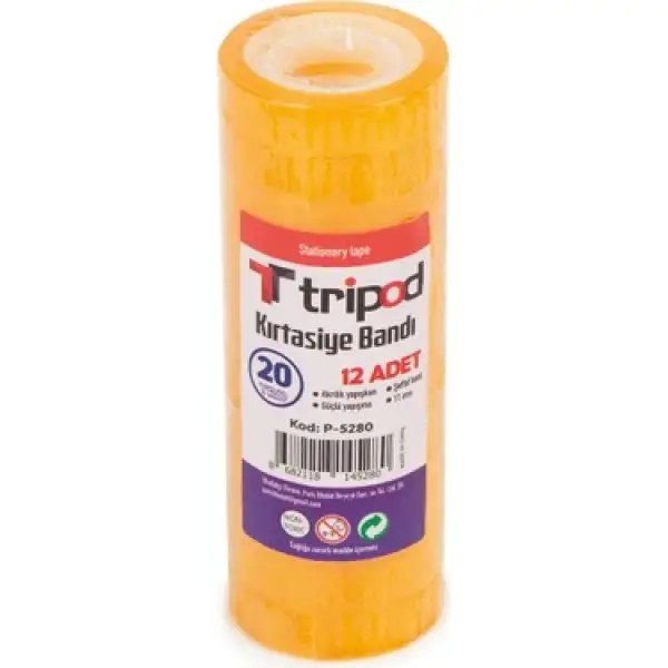 TRİPOD SELEFON BANT-KIRTASİYE BANDI 20 MT P-5280