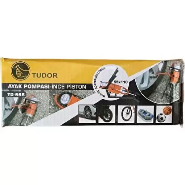 TUDOR AYAK POMPASI İNCE PİSTON TD-668