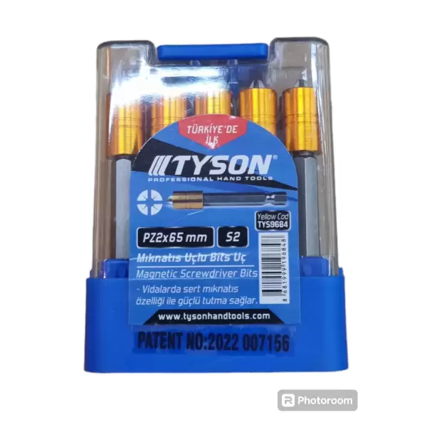 TYSON MIKNATISLI BİTS UÇ PZ2X 65 MM 9684(PK-10 LU)