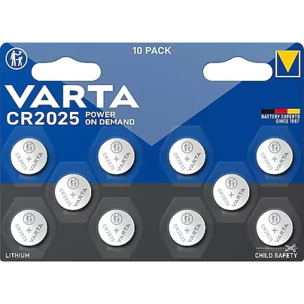VARTA PARA PİL 2025 TEKLİ (KT-10 LU)