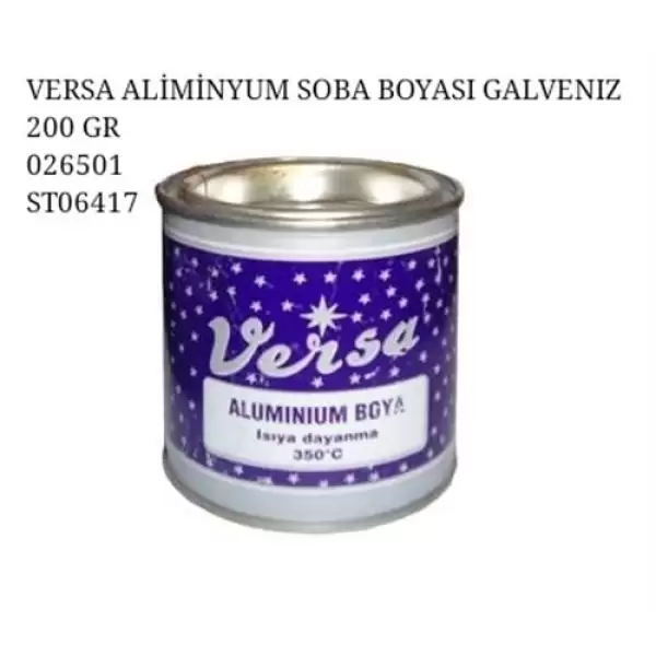 VERSA ALÜMİNYUM SOBA BOYASI 140 GR 026501