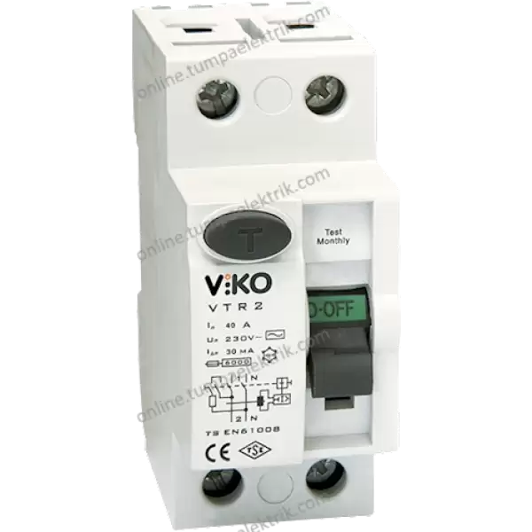 VİKO KAÇAK AKIM ROLESİ 2P 40A VTR2-4030