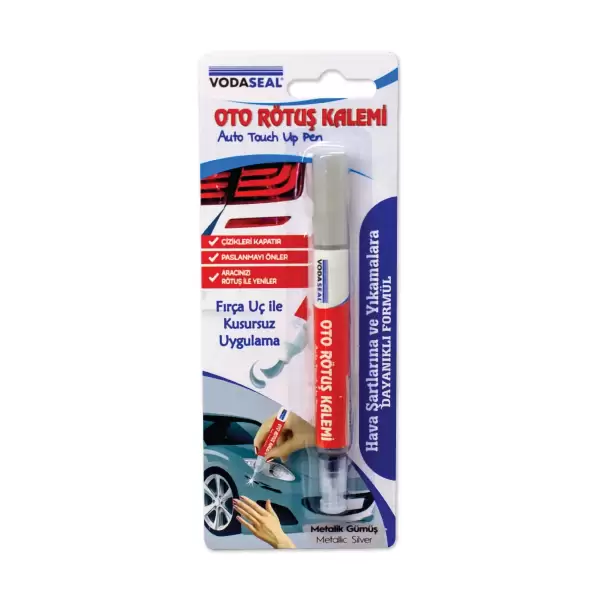 VODASEAL OTO RÖTÜŞ KALEMİ METALİK GRİ 5 ML 70141