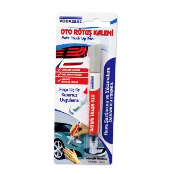 VODASEAL OTO RÖTÜŞ KALEMİ METALİK GRİ 5 ML 70141