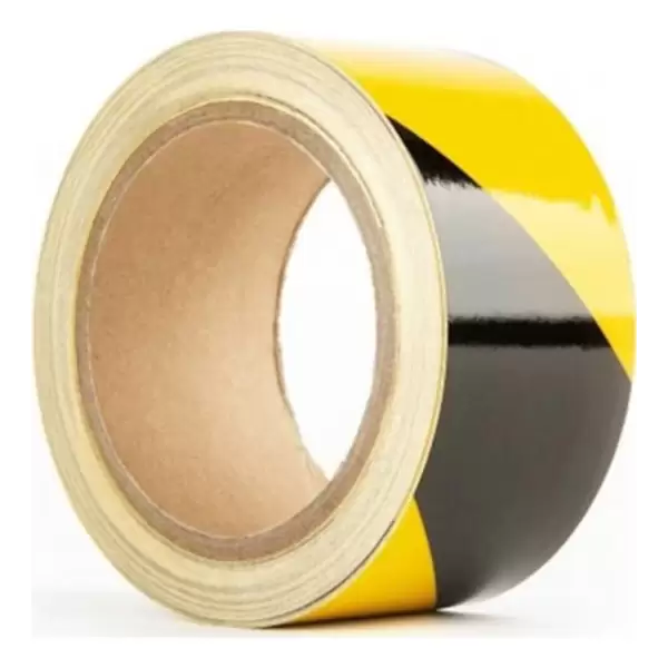 VODASEAL PVC İŞARETLEME BANDI SARI SİYAH 50X30 MT