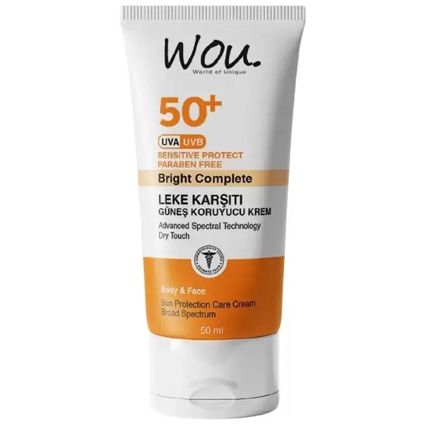 WOU LEKE KARŞITI GÜNEŞ KORUYUCU KREM 50 ML