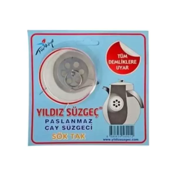 YILDIZ ÇAY SÜZGECİ (PKT-50 Lİ)