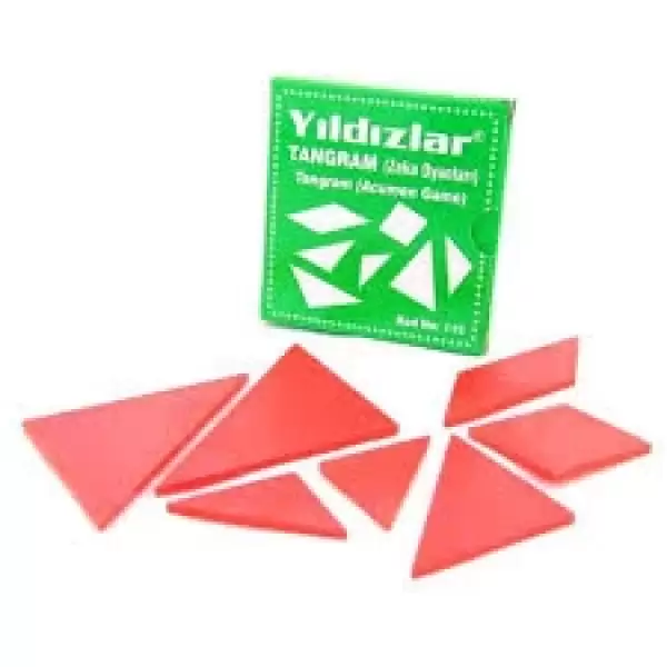 YILDIZLAR TANGRAM ZEKA OYUNU 115 (PKT-20 Lİ)